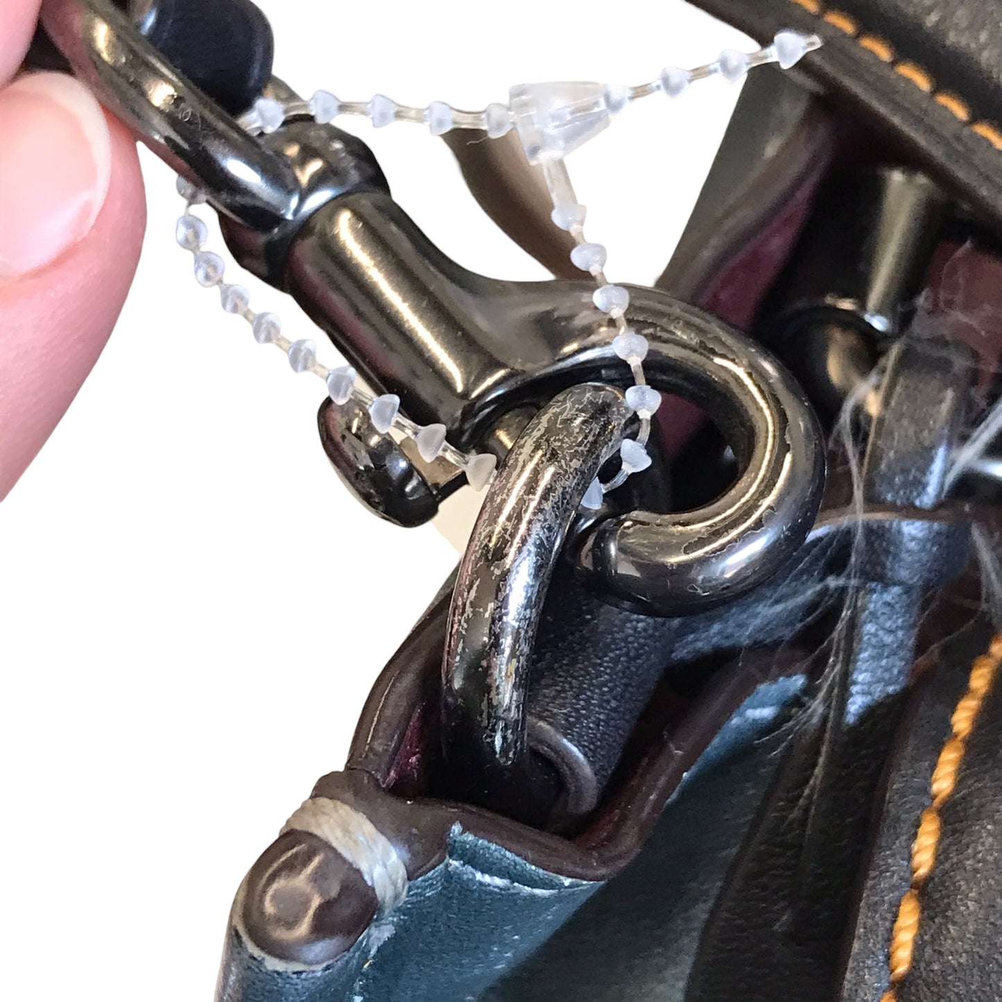 Handbag Designer By Coach In Grey, Size:Small