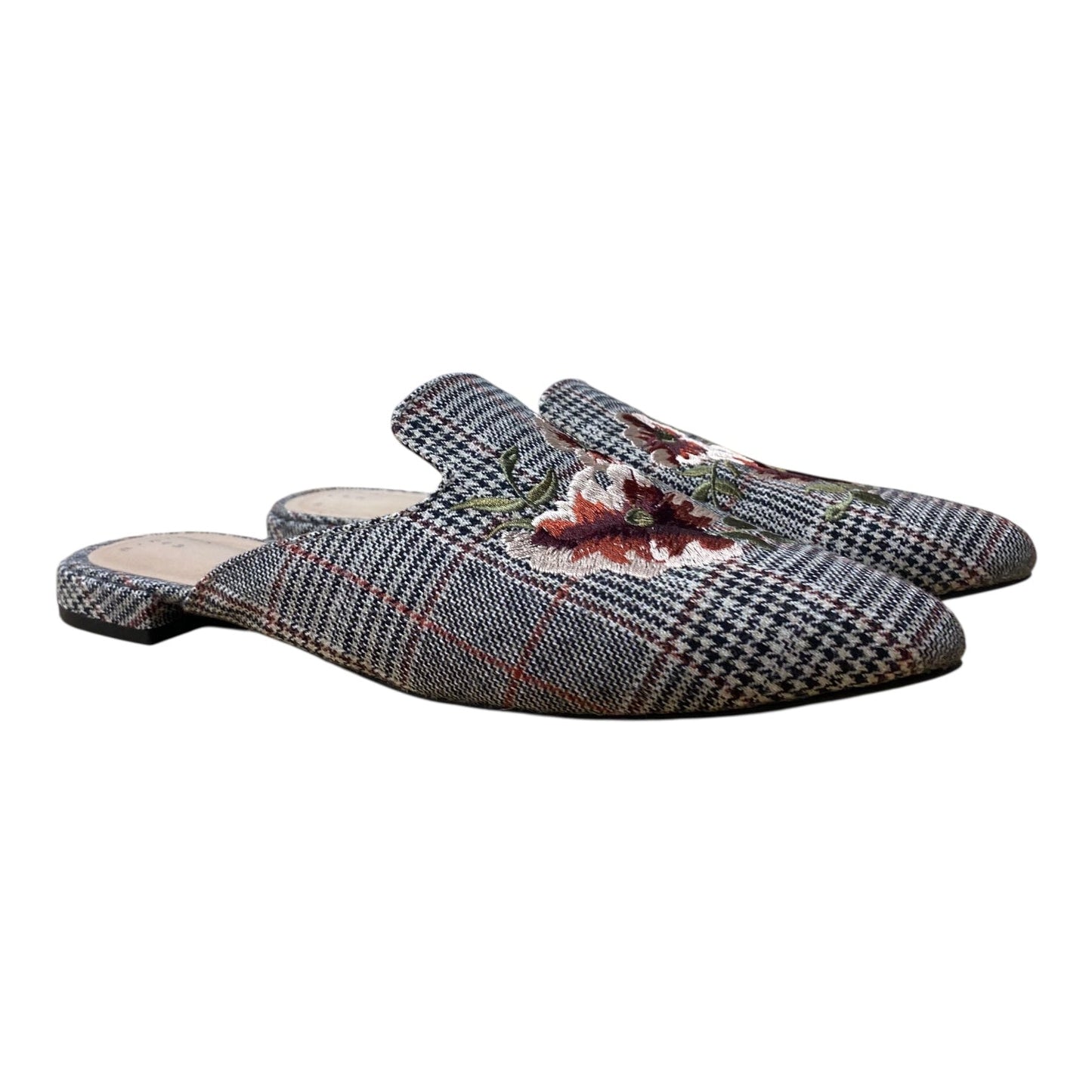 Shoes Flats By A New Day In Black & Red, Size:7