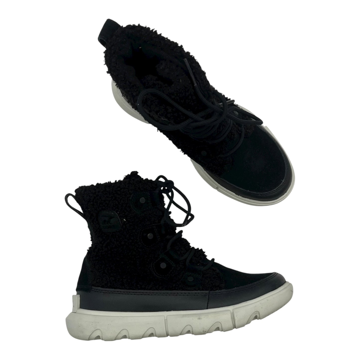 Boots Ankle Flats By Sorel In Black, Size:5.5