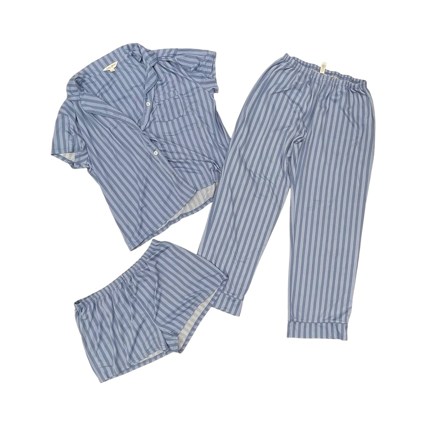 Pajamas 2Pc By Laura Ashley In Blue, Size:L