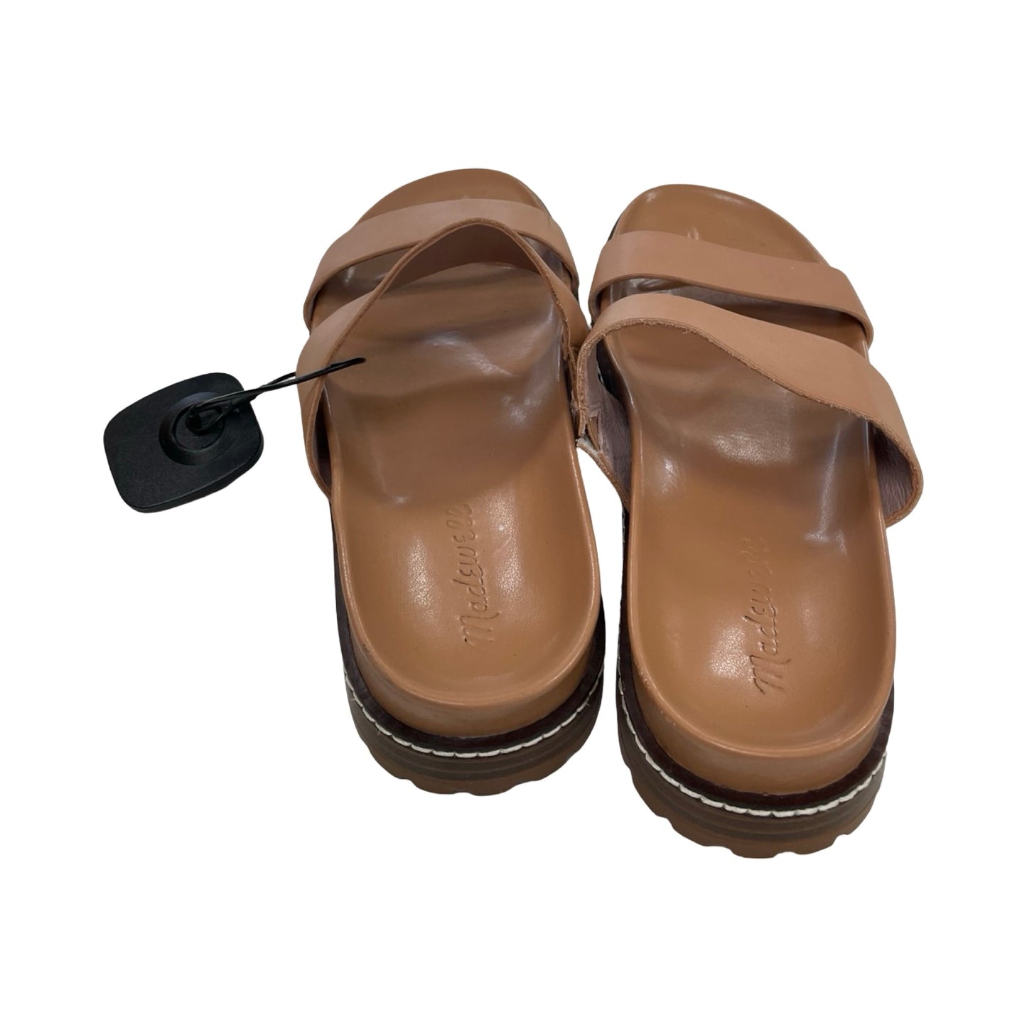 Sandals Flats By Madewell In Brown, Size:7