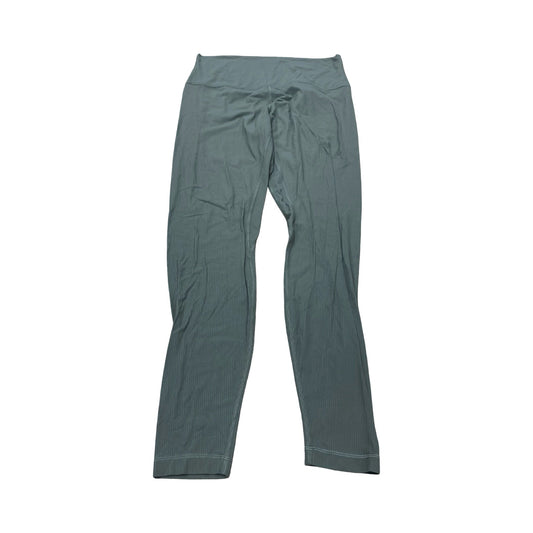 Athletic Leggings By Lululemon In Green, Size:10