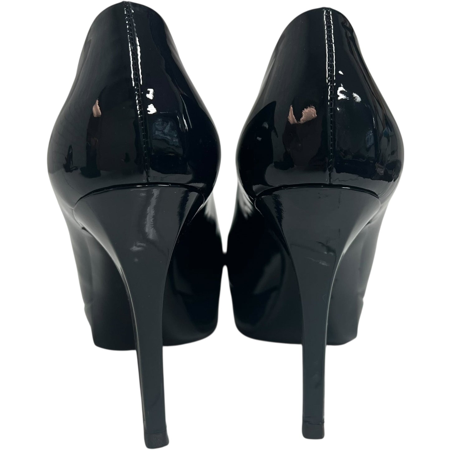 Shoes Luxury Designer By Gucci In Black, Size: 6.5