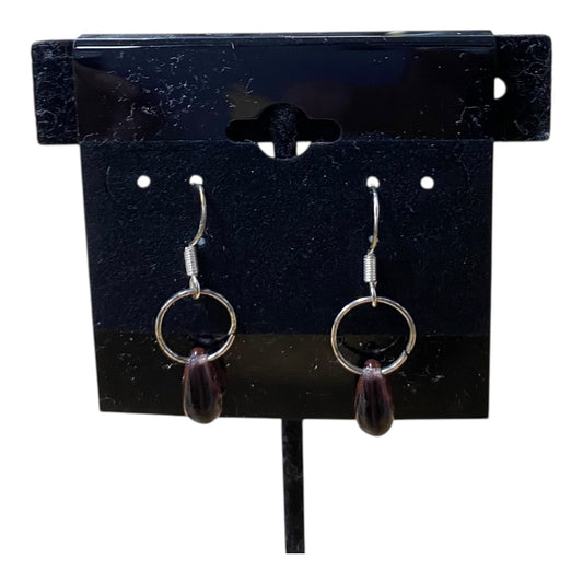 Earrings Dangle/Drop  In Purple