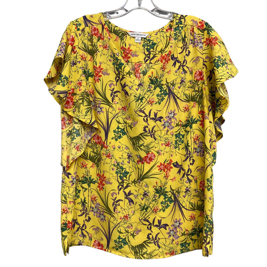 Top Ss By Counterparts In Floral Print, Size:M