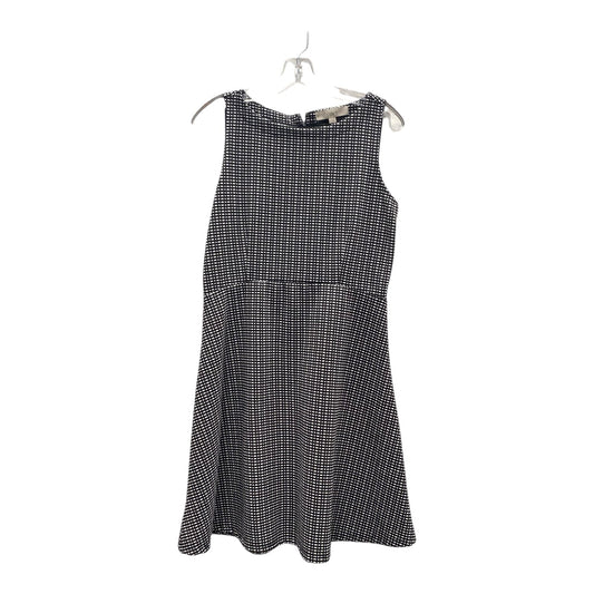 Dress Work By Loft In Black & White, Size:M