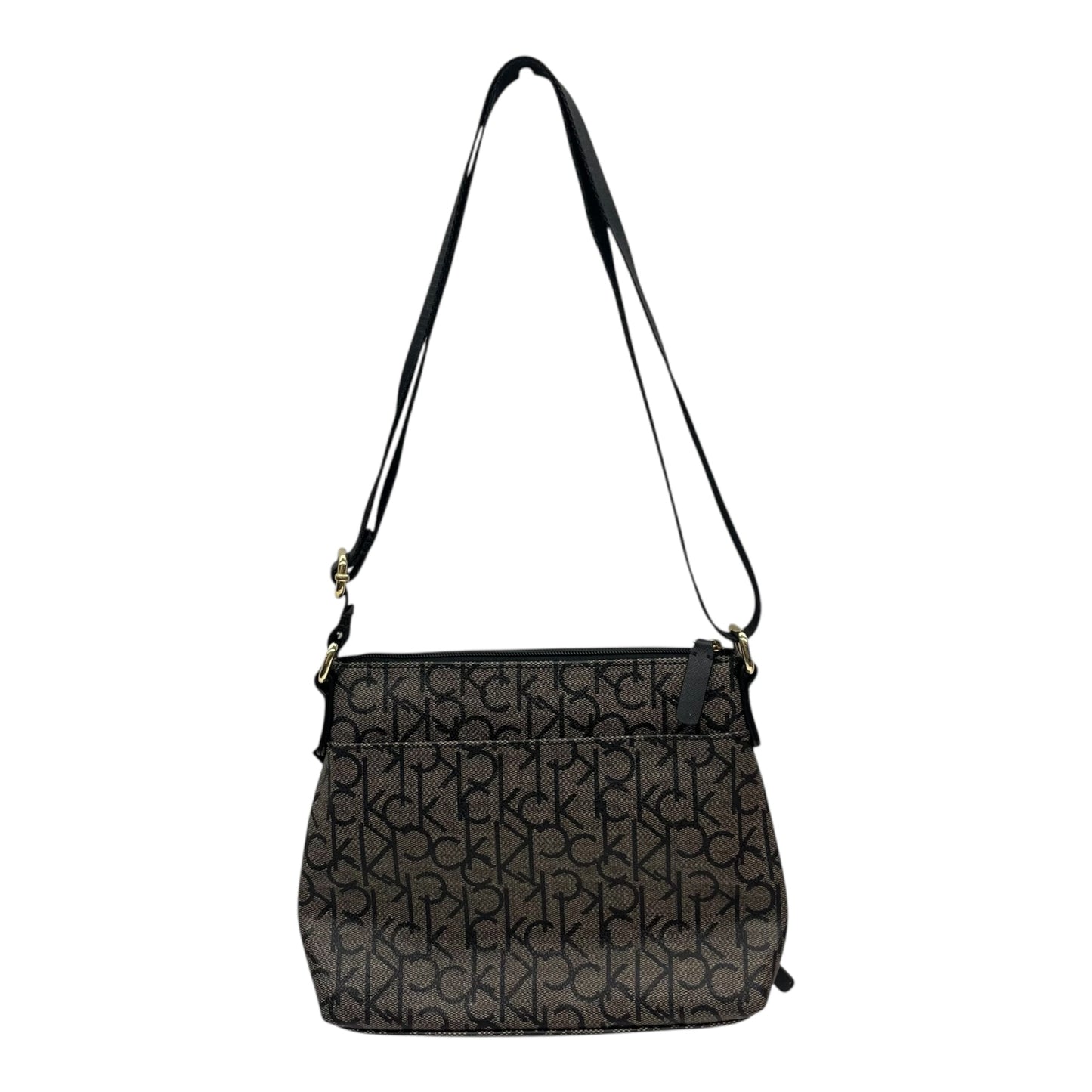 Crossbody By Calvin Klein In Brown, Size:Medium