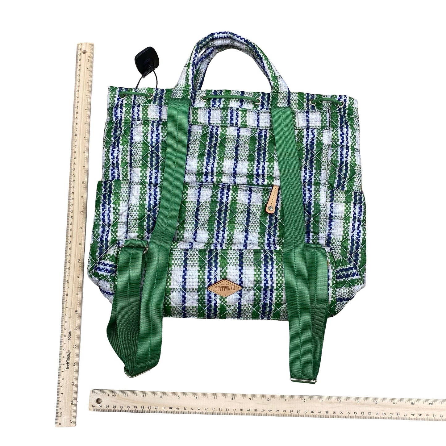 Handbag Designer By Mz Wallace In Green, Size:Large