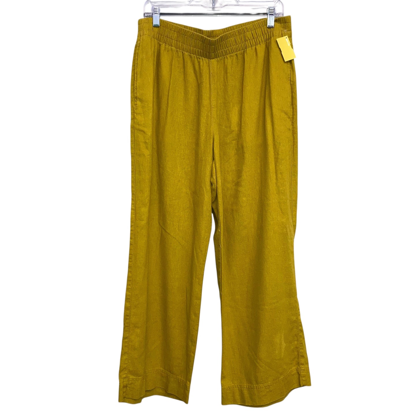 Pants Wide Leg By Old Navy In Yellow, Size:12