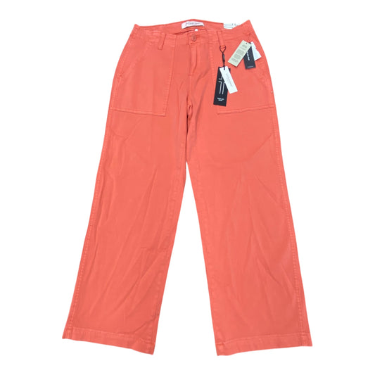 Pants Wide Leg By Liverpool In Coral, Size:6