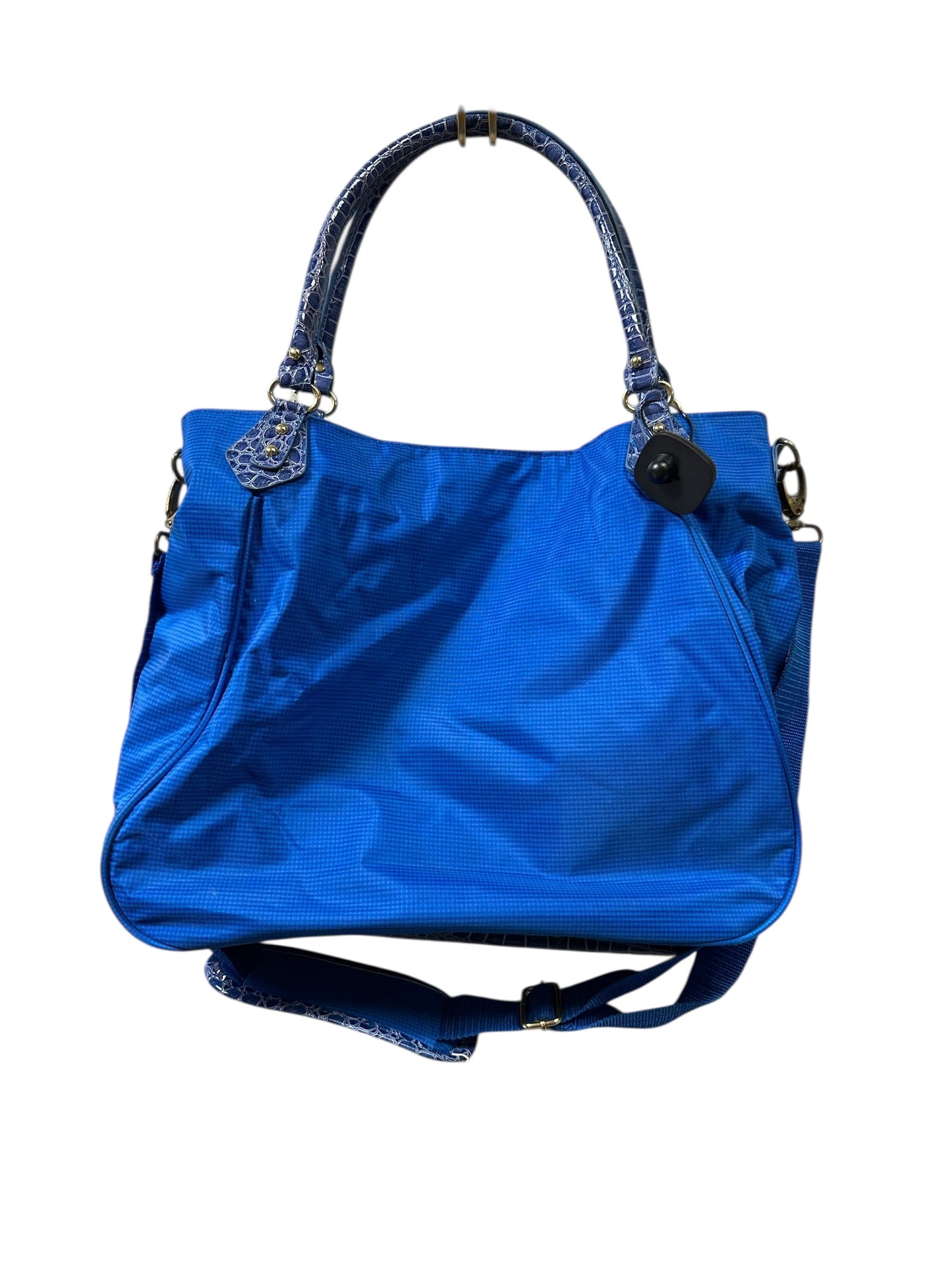 Tote By Clothes Mentor In Blue, Size:Medium