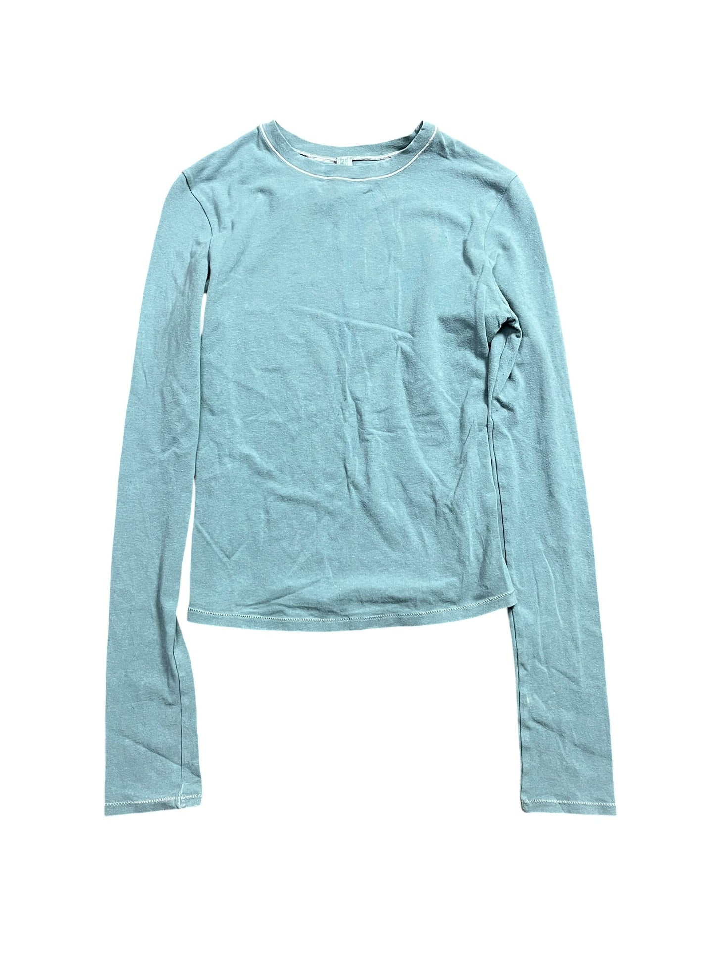Top Ls Basic By Skims In Blue, Size:M