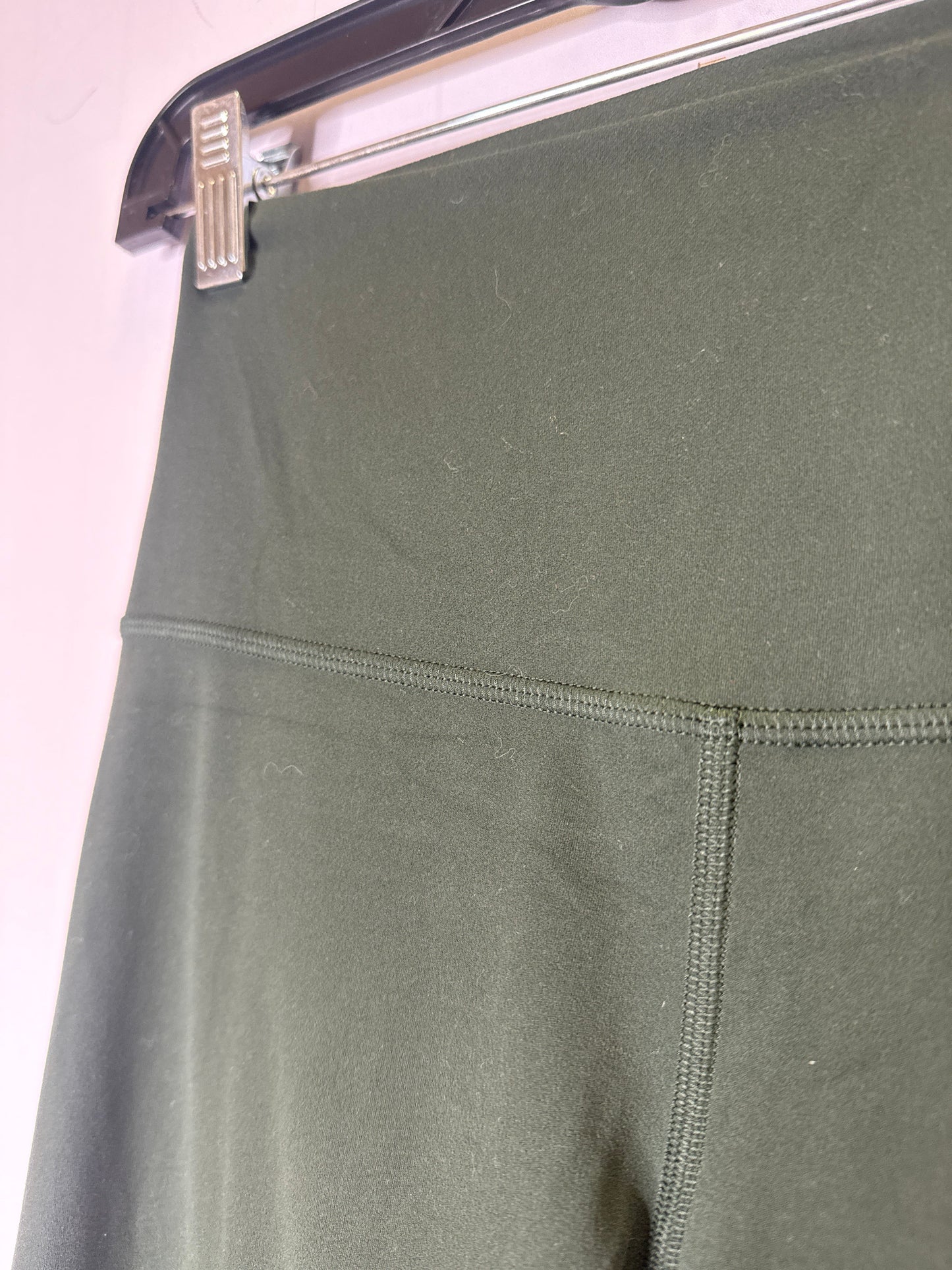 Athletic Capris By Lululemon In Green, Size: 6
