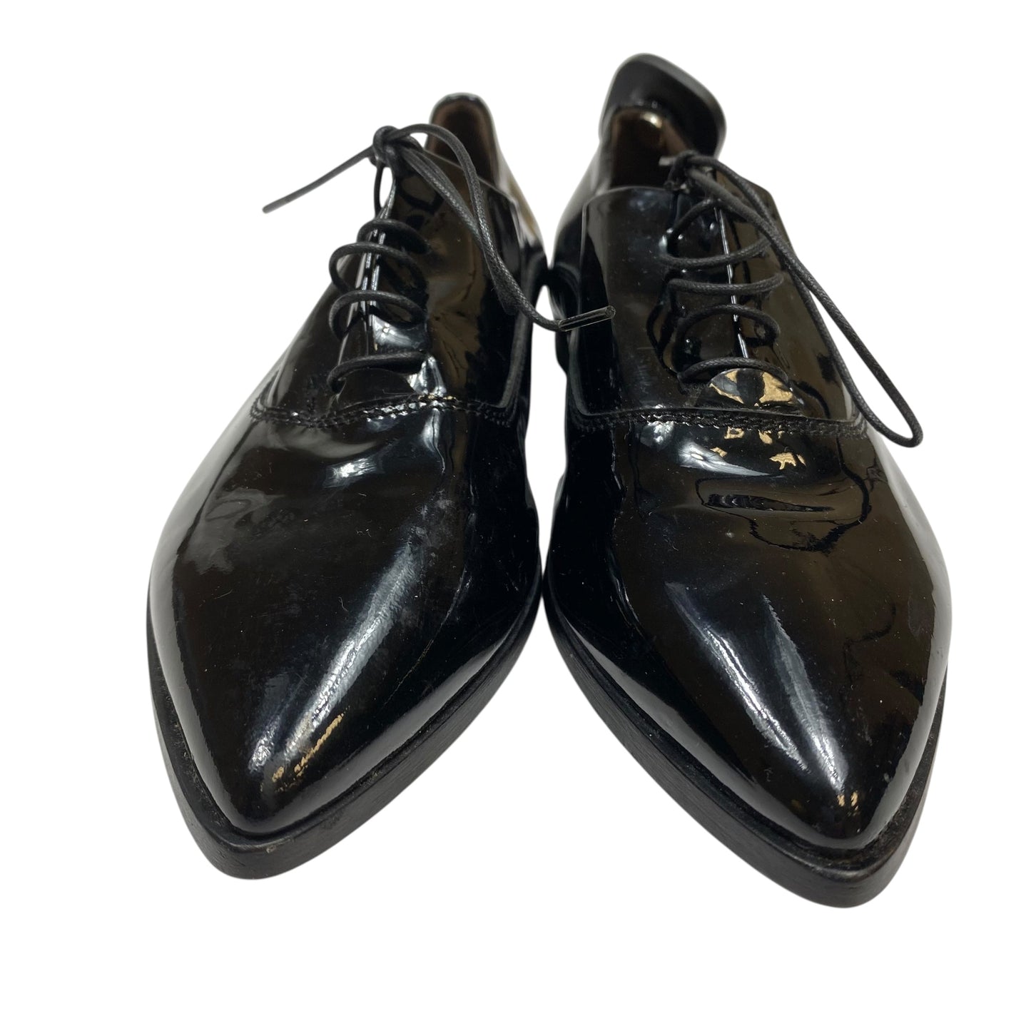 Shoes Flats By Agl In Black, Size:5