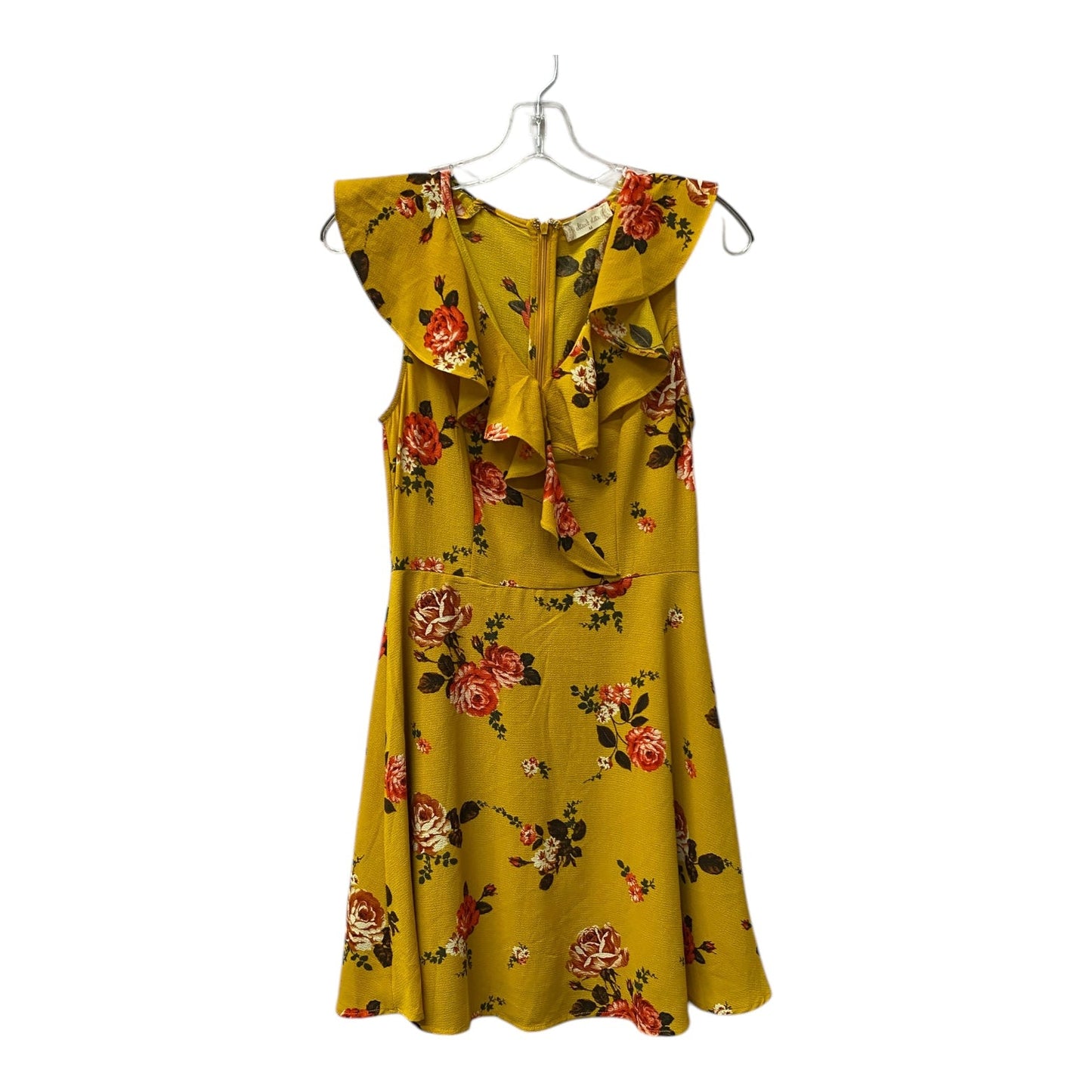 Dress Casual Short By Altard State In Yellow, Size:M