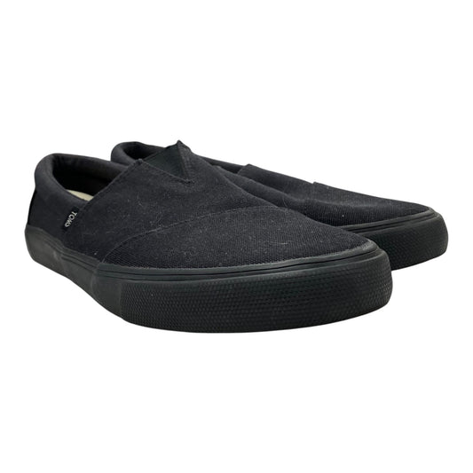 Shoes Flats By Toms In Black, Size:11