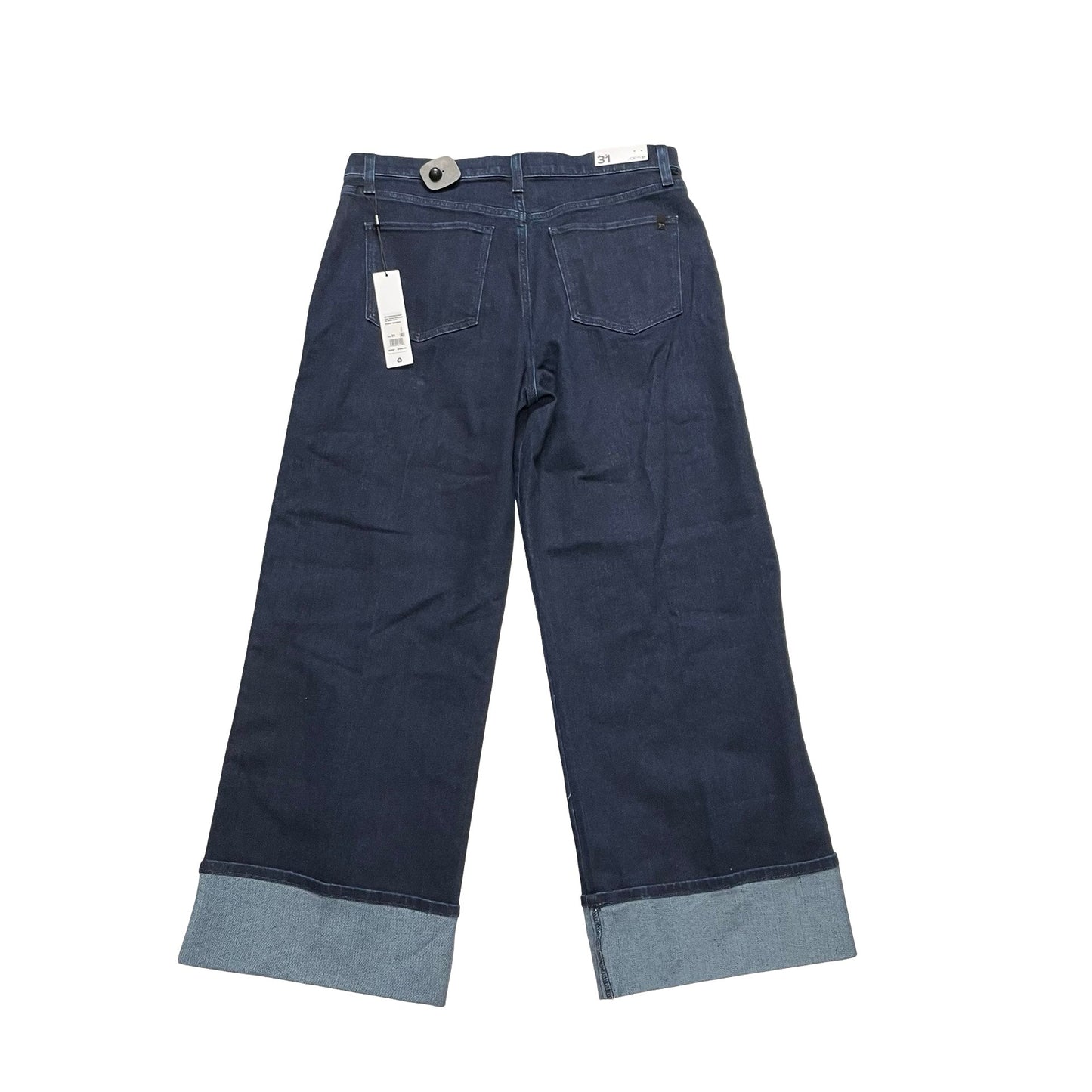 Jeans Wide Leg By Joes Jeans In Blue Denim, Size:12