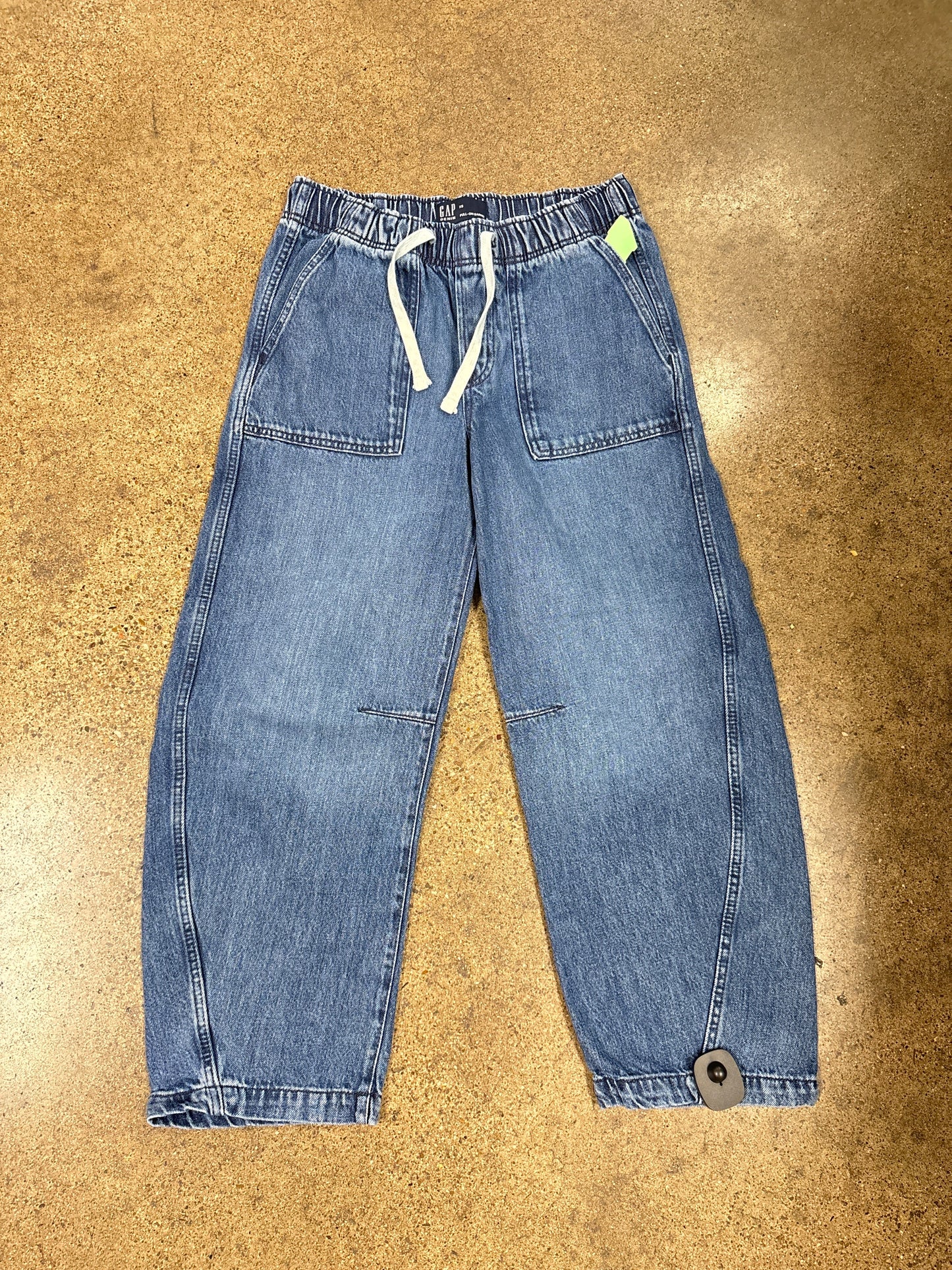 Jeans Wide Leg By Gap In Blue Denim, Size:Xs