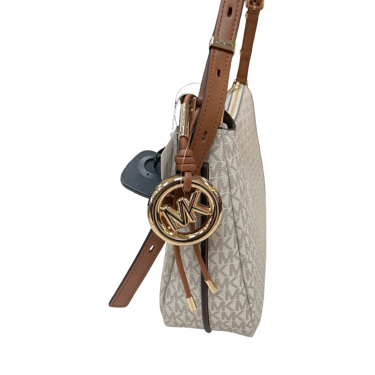 Handbag Designer By Michael Kors In Cream, Size:Large