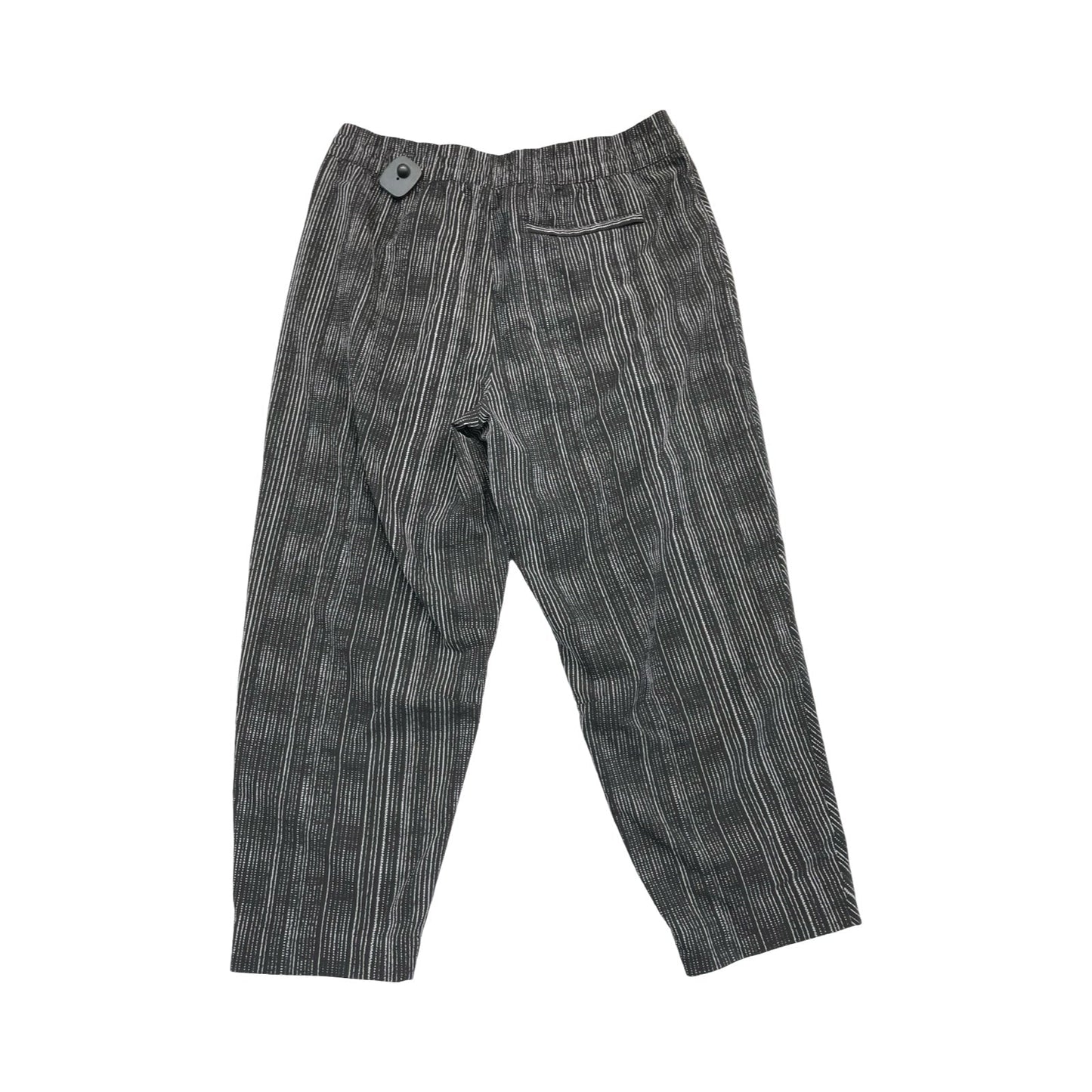Athletic Pants By Athleta In Black & White, Size:14