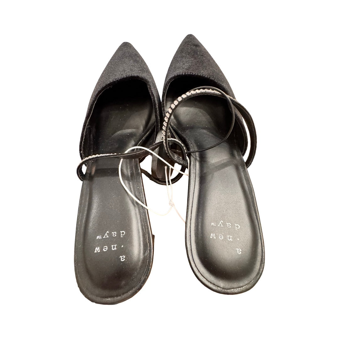Shoes Heels Block By A New Day In Black, Size:7.5
