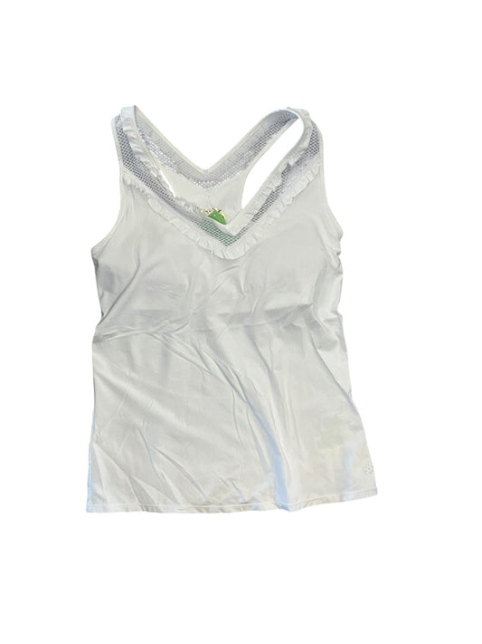 Tank Top Designer By Lilly Pulitzer In White, Size:Xs