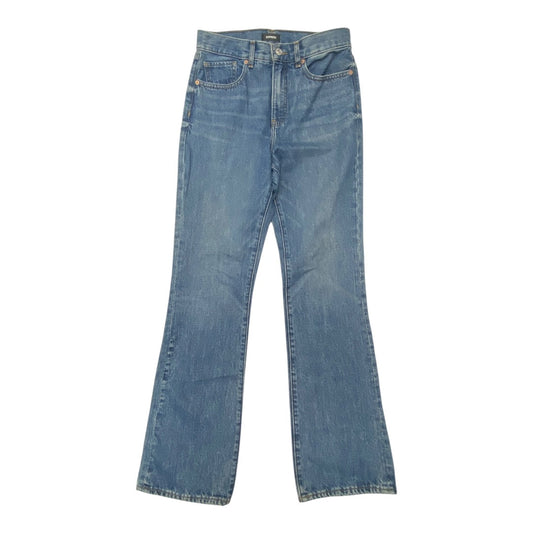 Jeans Boot Cut By Express In Blue, Size:4