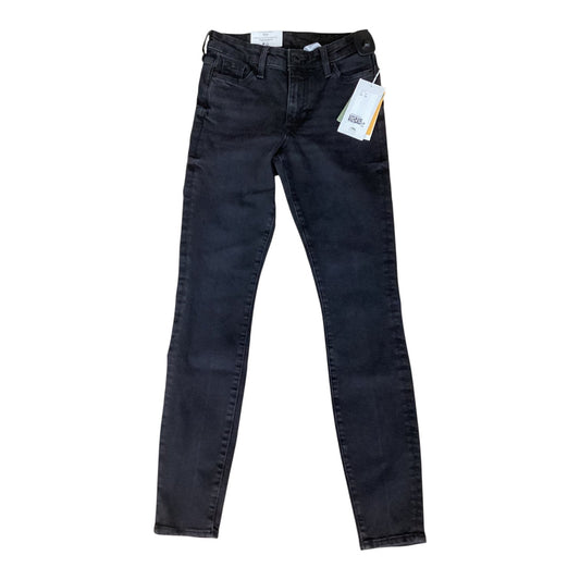 Jeans Skinny By H&M In Black, Size:2