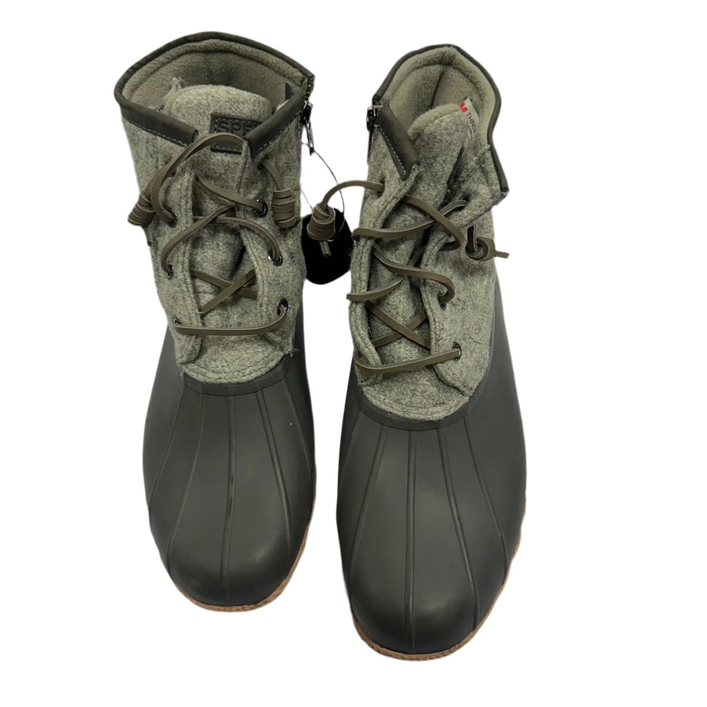 Boots Combat By Sperry In Grey, Size: 8.5