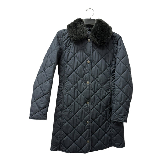 Coat Puffer & Quilted By Brooks Brothers In Black, Size:S