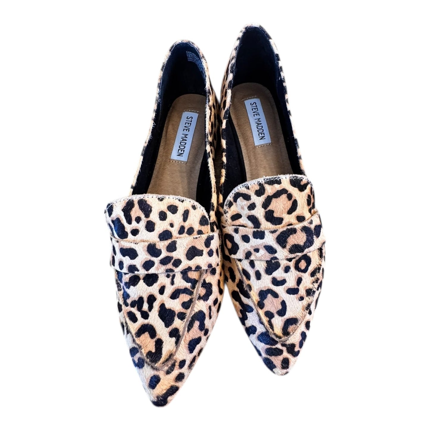 Shoes Flats By Steve Madden In Animal Print, Size:8.5