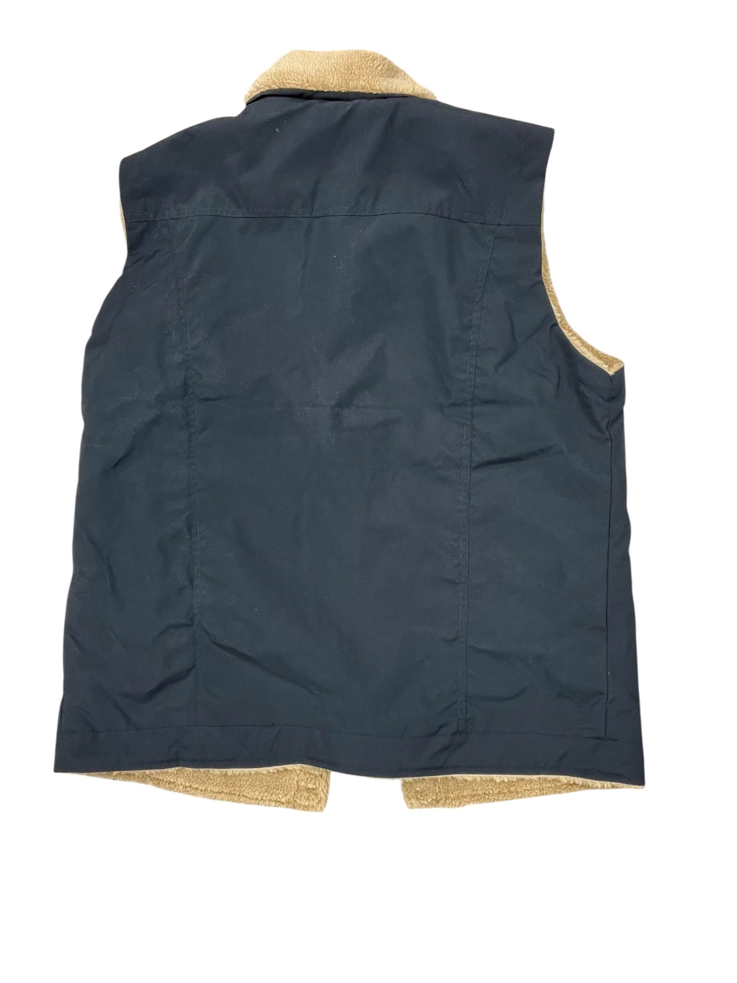 Vest Other By Clothes Mentor In Black & Tan, Size:Xl
