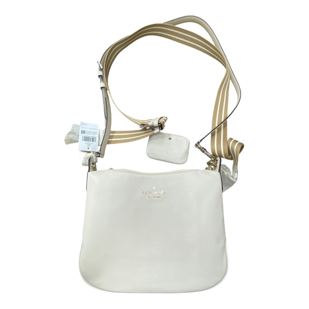 Handbag Designer By Kate Spade In Ivory, Size:Medium