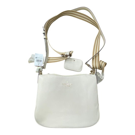 Handbag Designer By Kate Spade In Ivory, Size:Medium
