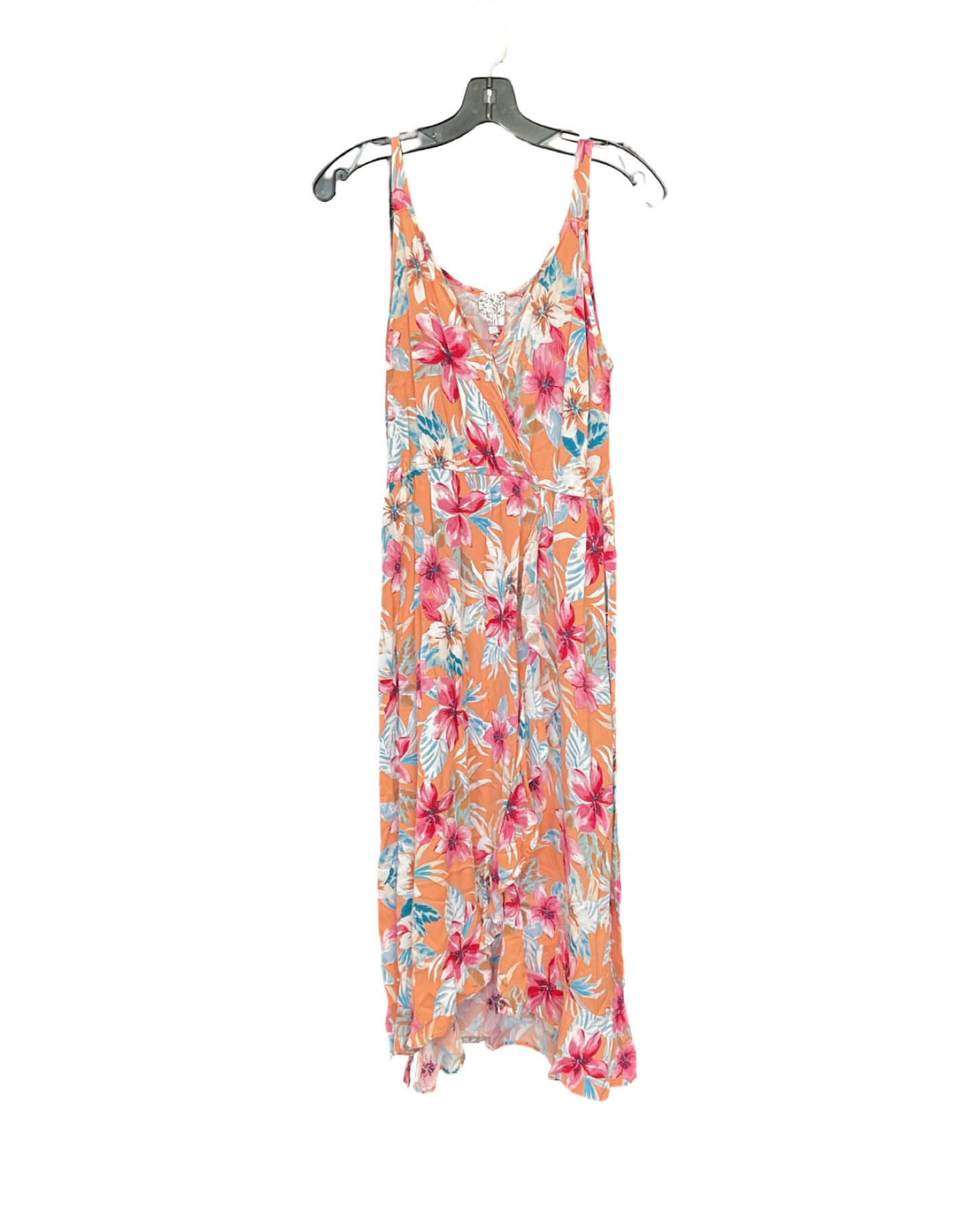 Dress Casual Midi By Naif In Orange, Size:L