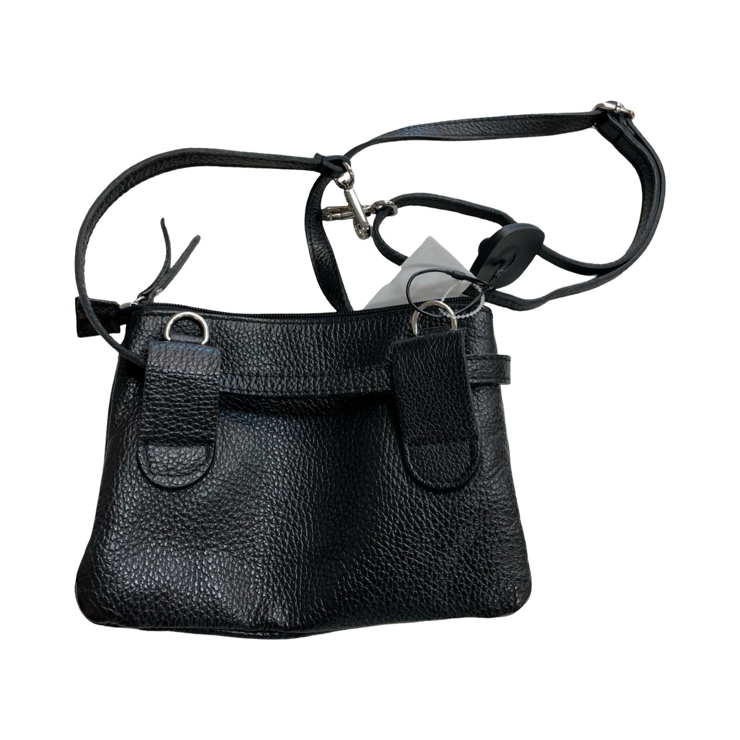 Handbag Leather By Cmc In Black, Size:Small