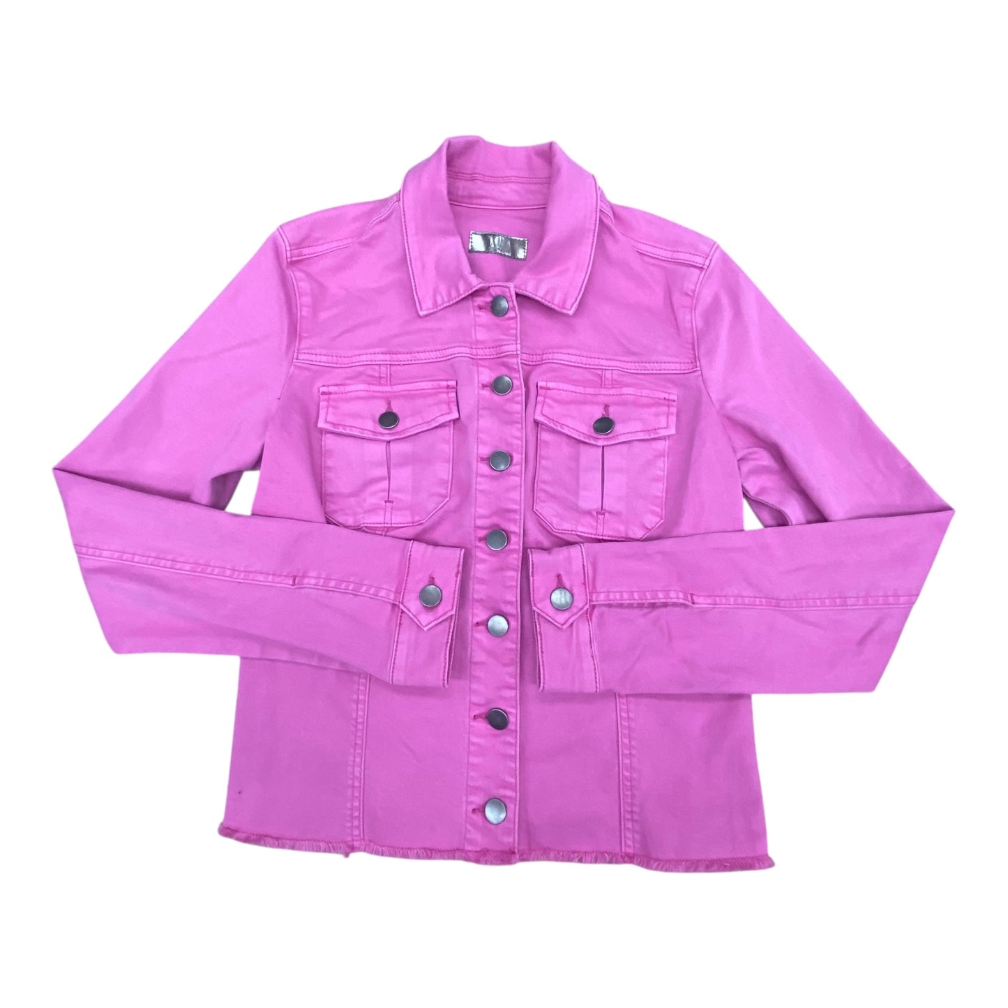 Jacket Denim By Kut In Pink, Size:M