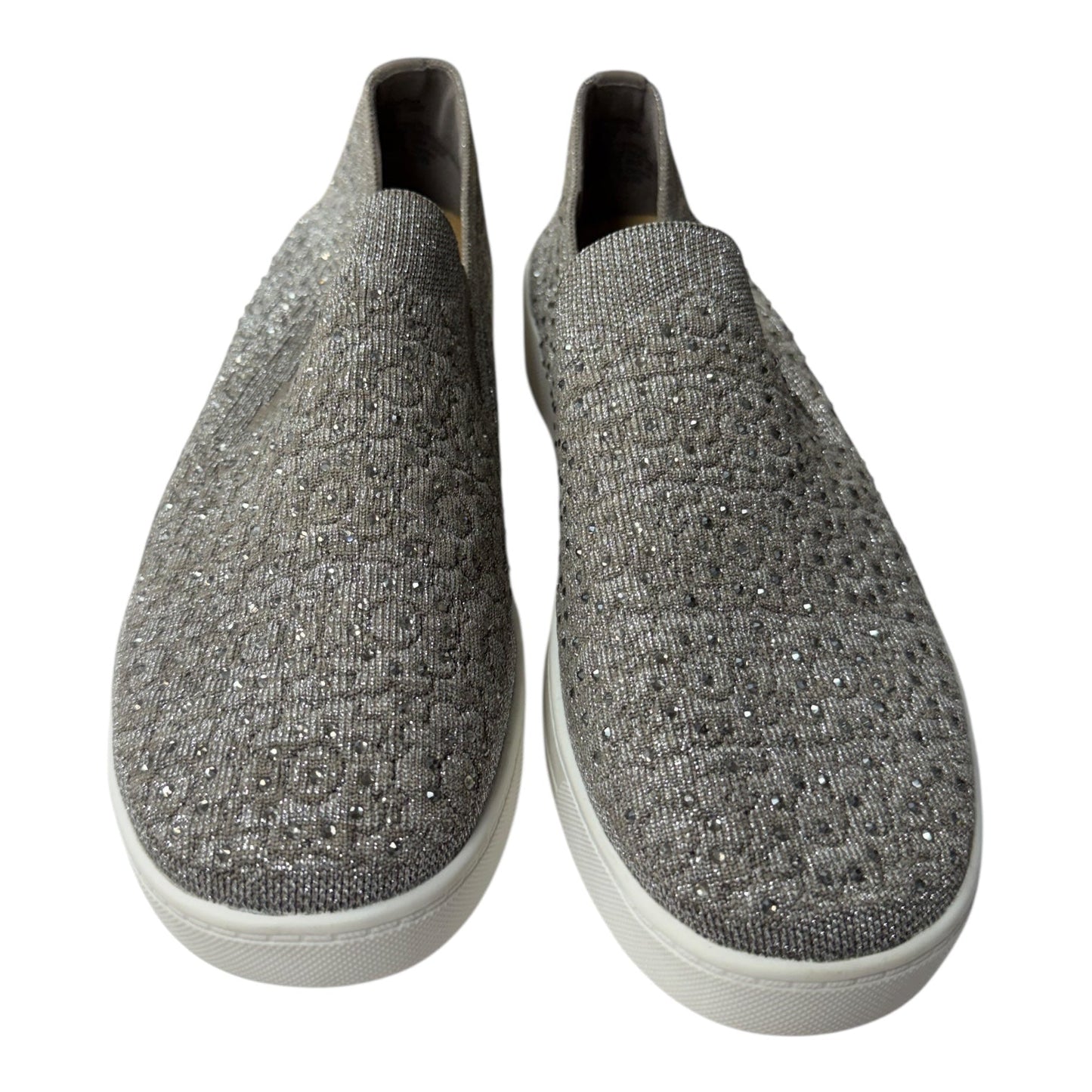 Shoes Flats By White Mountain In Silver, Size:10