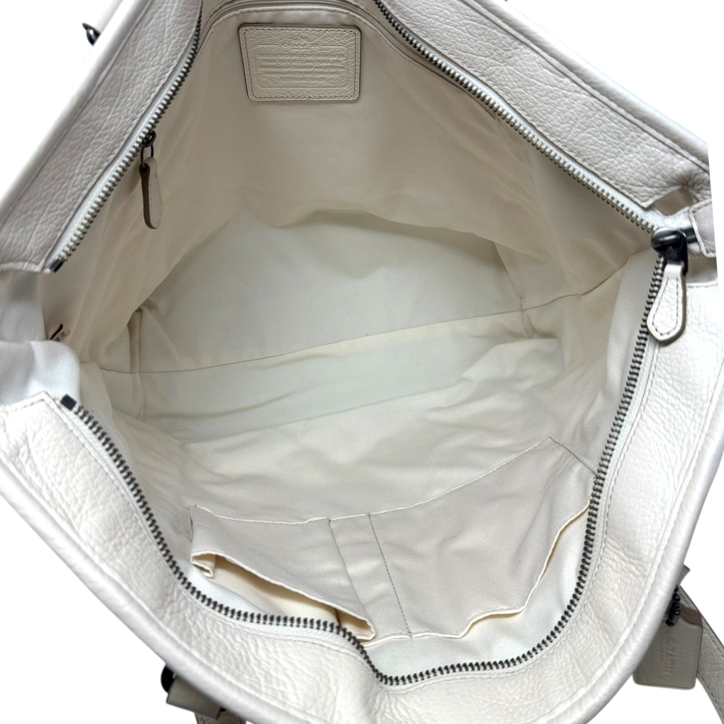 Mickie Tote Designer By Coach, Size: Medium