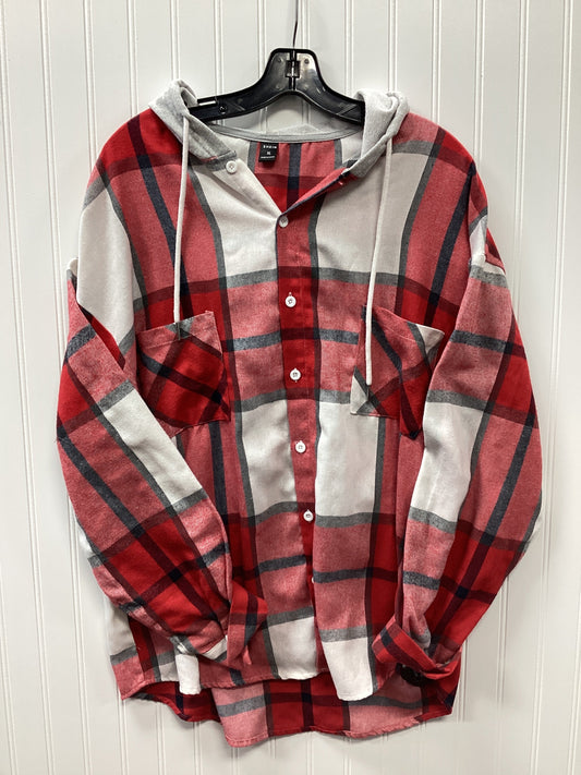 Top Ls By Shein In Red, Size:Xl