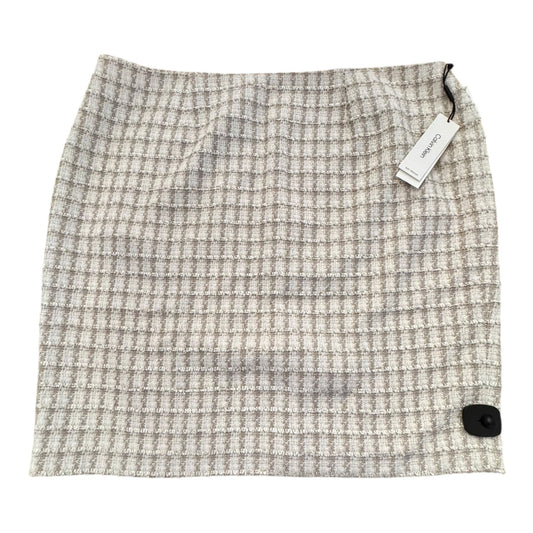 Skirt Midi By Calvin Klein In Multi, Size:2X