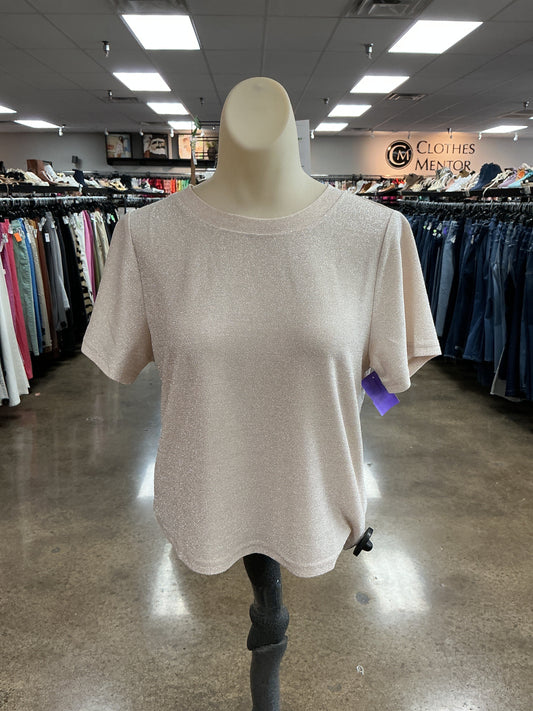 Top Ss By Mittoshop In Cream, Size:M