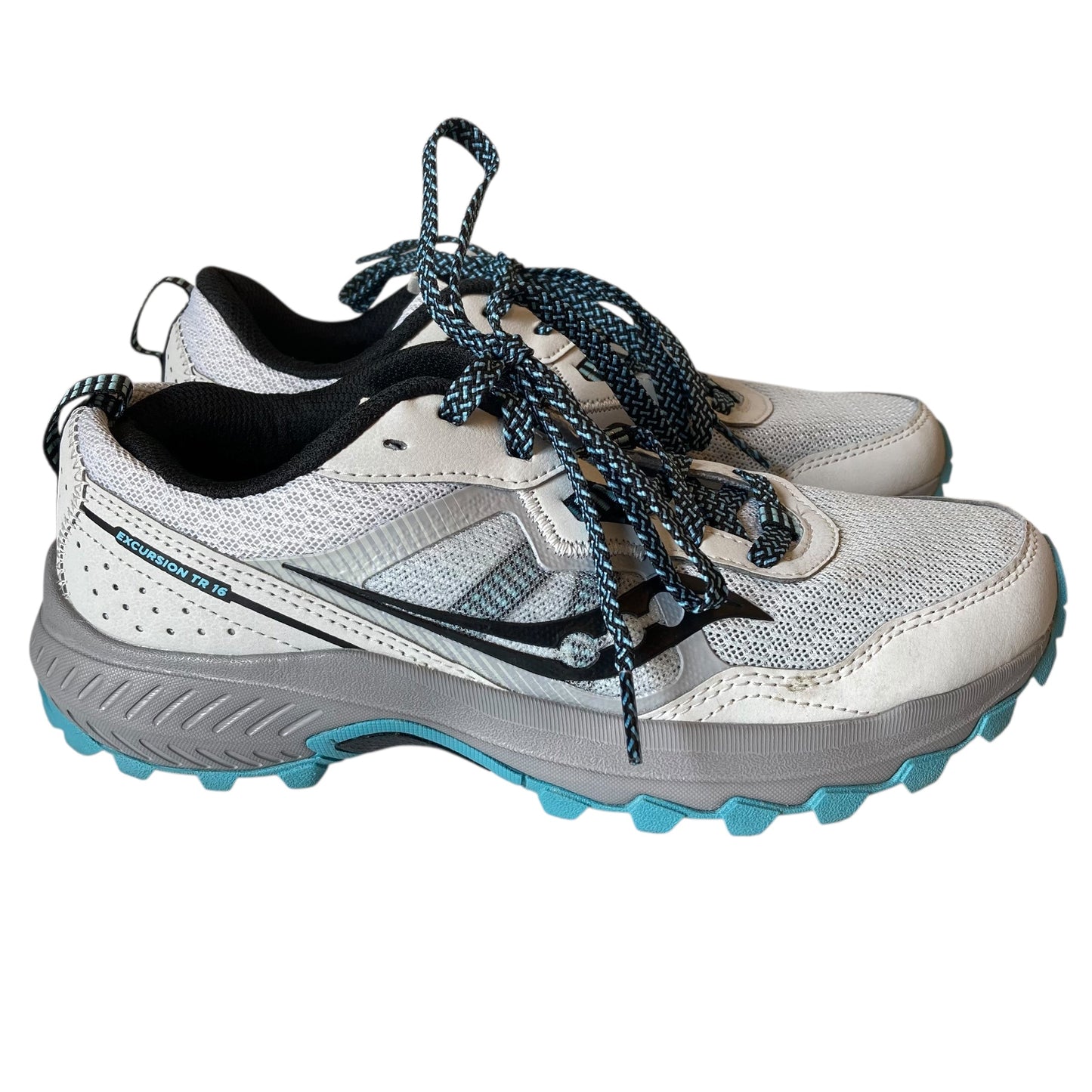 Shoes Athletic By Saucony In Blue & Grey, Size:7