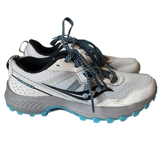 Shoes Athletic By Saucony In Blue & Grey, Size:7