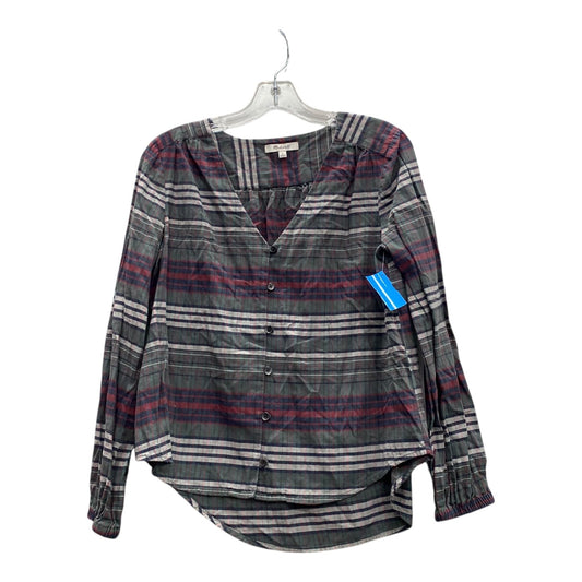 Blouse Ls By Madewell In Green, Size:S