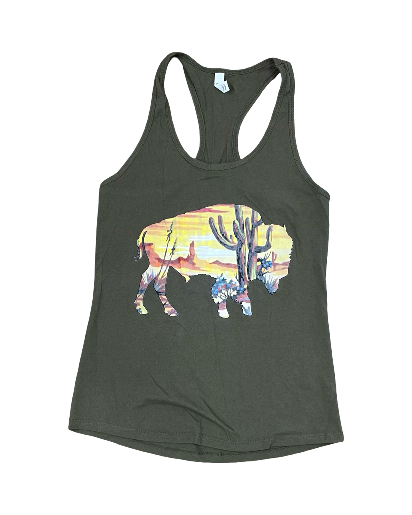 Tank Top By Clothes Mentor In Green, Size:L
