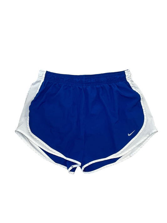 Athletic Shorts By Nike In Blue & White, Size:Xl