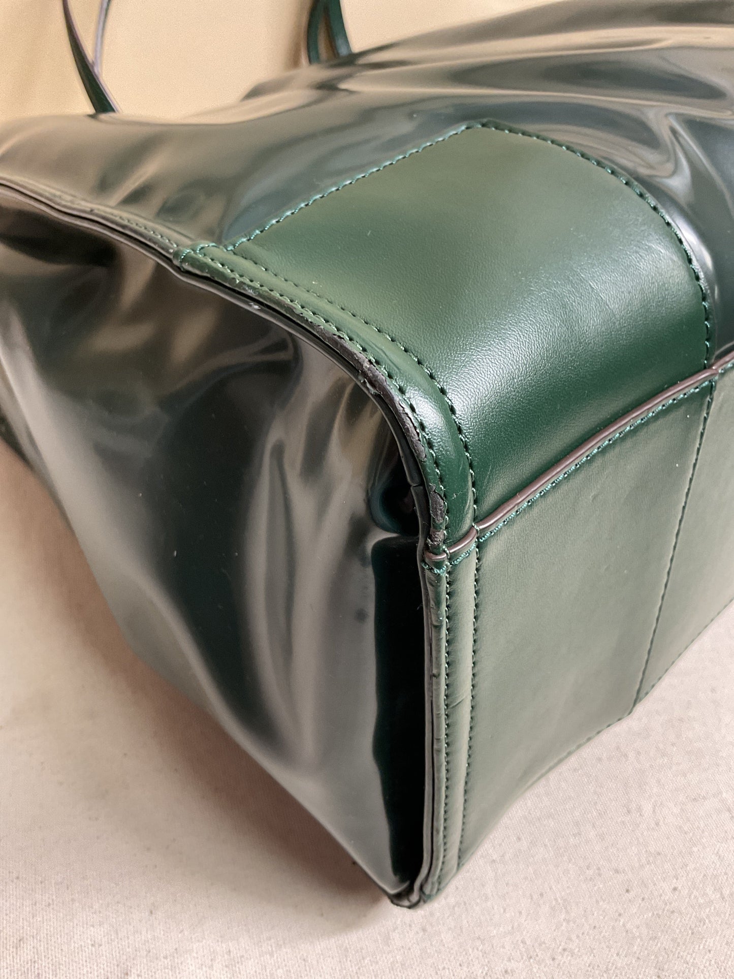 Tote Designer By Tory Burch In Green, Size:Large