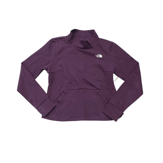 Athletic Sweatshirt Collar By The North Face In Purple, Size:M