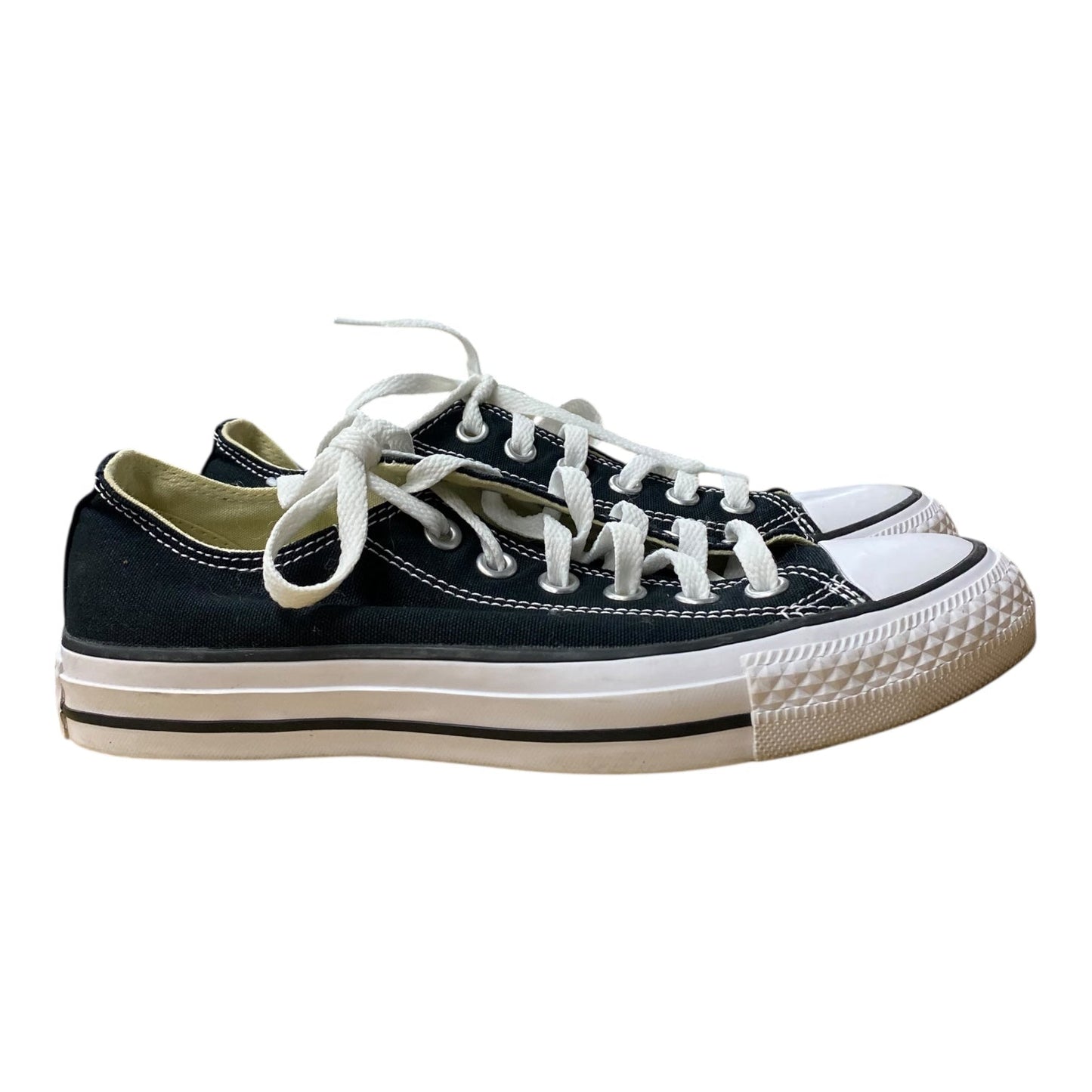 Shoes Sneakers By Converse In Black, Size:7